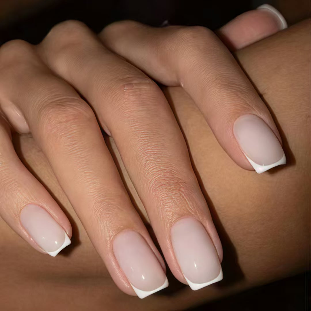 Pure white arch