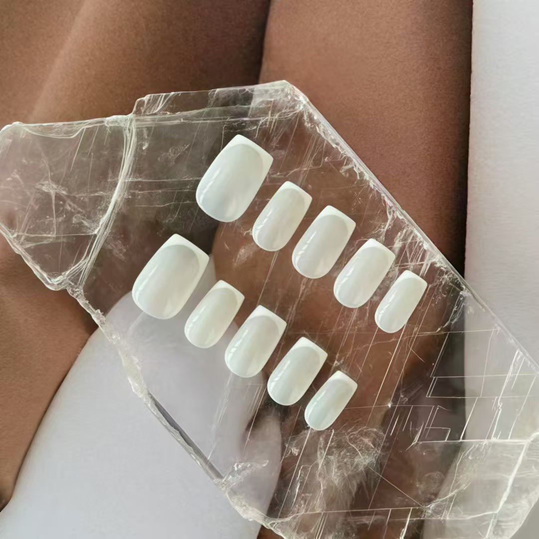 Pure white arch