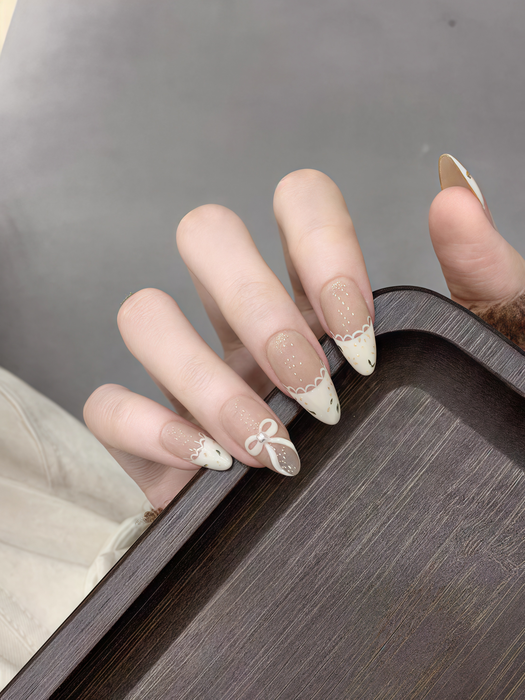 French lace floral