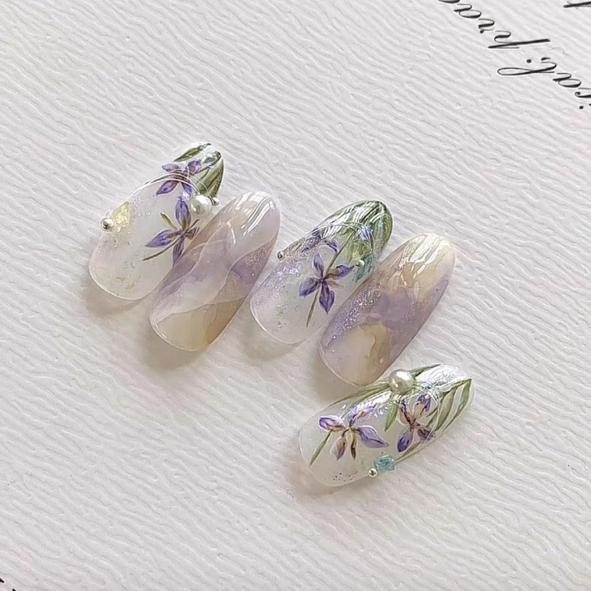 Temperament purple orchid Secondary image